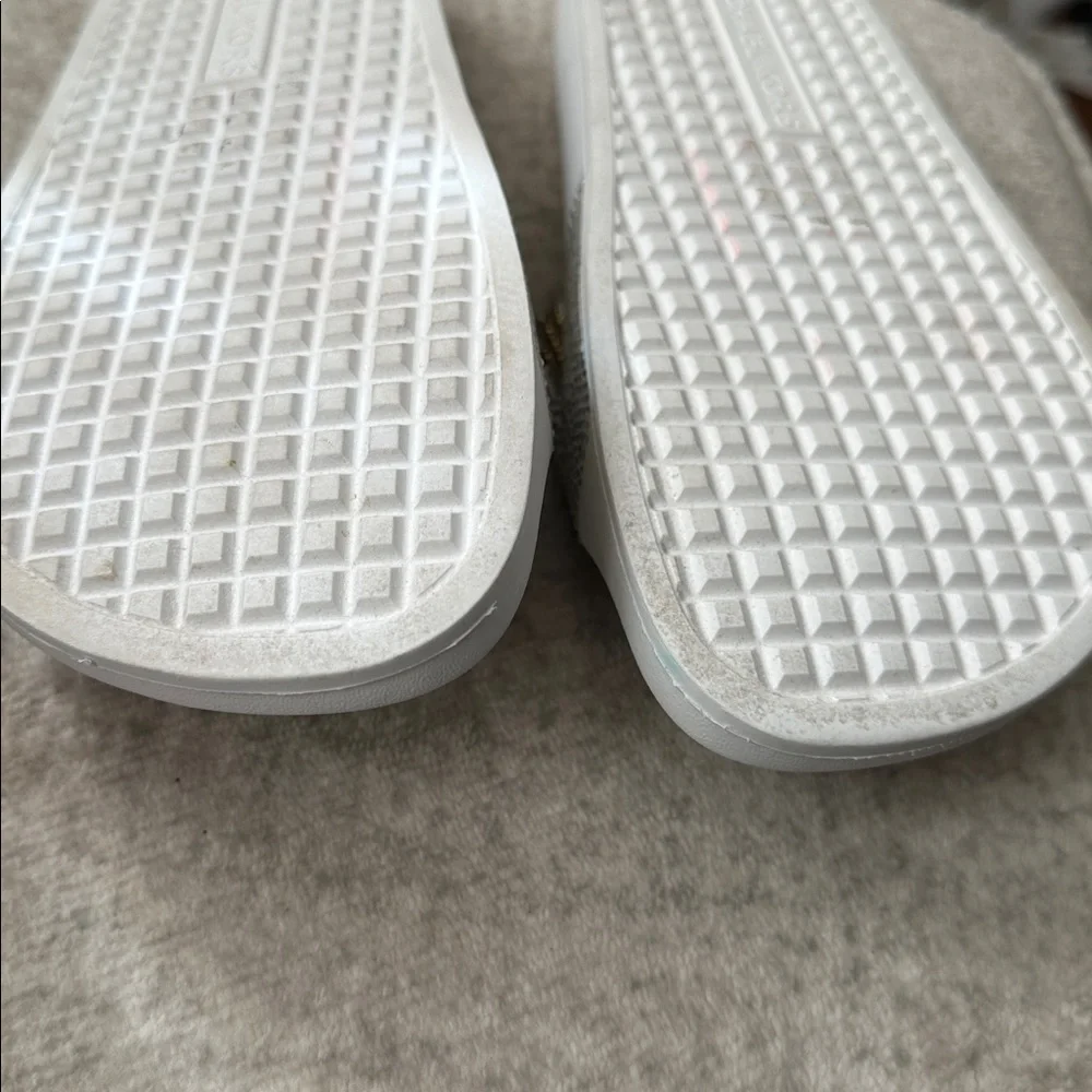 MICHAEL Michael Kors White and Gold Sandals - Picture 8 of 11